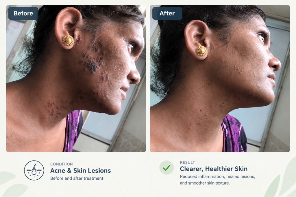 Severe Acne & Skin Lesions